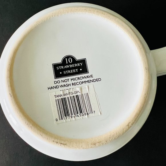 10 STRAWBERRY STREET "Ballerina Tutu" Large Pug Mug - Picture 3 of 6